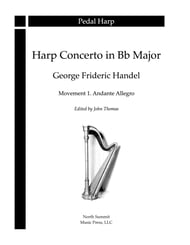 Harp Concerto in Bb Major - m.1 Andante Allegro P.O.D cover Thumbnail